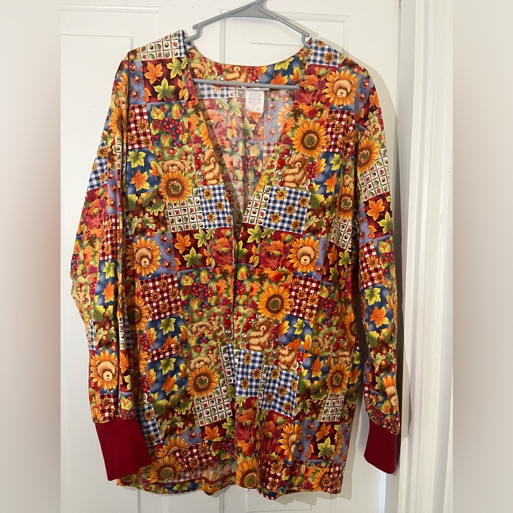 Autumn country Scrub jacket